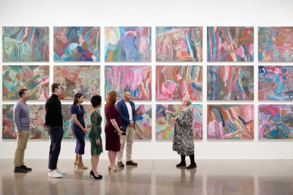 Delight in the art and world-class exhibitions on show at the National Gallery, on the shores of Canberra's Lake Burley Griffin. Art lovers will enjoy meandering through the galleries and admiring the collection, including the famous 'Blue Poles' by Jackson Pollock and the Ned Kelly series by Sidney Nolan. The new Australian and International art galleries provide plenty of things to see, following a large-scale rehang of almost every piece. The Aboriginal and Torres Strait Islander art collection comprises over 7500 works and is the largest globally.